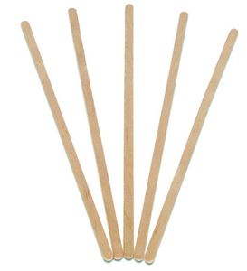 7 1/2"  WOODEN COFFEE STIRRERS (10/1000/CS)